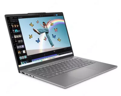 Lenovo IdeaPad Slim 5 14ARP10 noutbuki Ryzen 7 7735HS 16GB RAM 512GB SSD integratsiyalashgan grafika 14 WUXGA OLED HDR OT yo‘q Luna Grey -